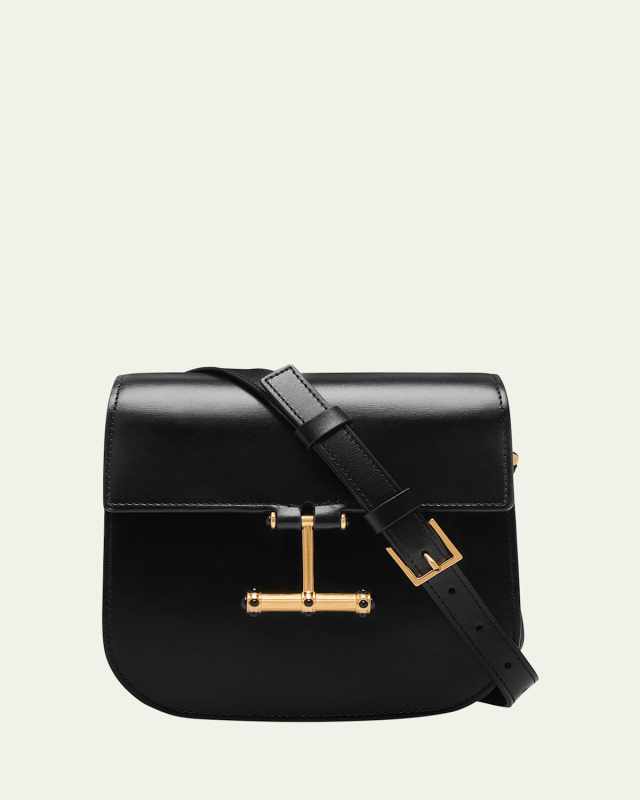Tara Mini Flap Crossbody Bag in Leather